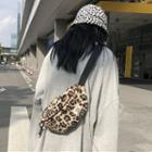 Leopard Print Belt Bag Leopard - Brown - One Size