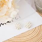 Faux Pearl Earring 1 Pair - E3306 - As Shown In Figure - One Size