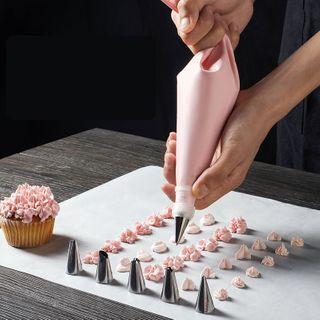 Stainless Steel Piping Tip / Piping Bag / Set