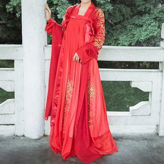 Chinese Style Scarf / Tube Top / Top / Dress / Set