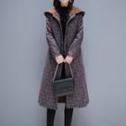 Hooded Floral Padded Coat