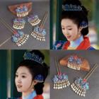 Retro Embellished Hair Stick / Hair Comb