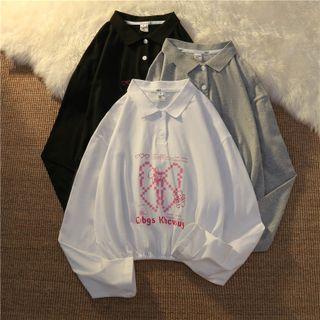Ribbon Print Hoodie