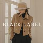 [black Label] Woolen Crop Jacket