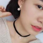 Cherry Blossom Earrings (2 Designs) / Pendant Necklace / Choker