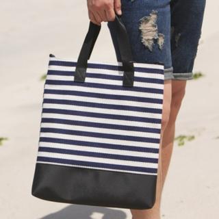 Stripe Shopper Bag