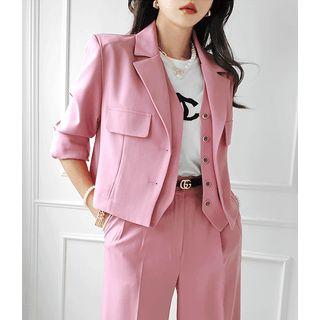 Pastel Formal Short Blazer