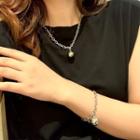 Alloy Bead Pendant Necklace / Bracelet