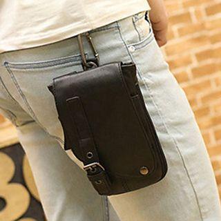 Faux Leather Waist Pouch