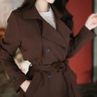 Double-breasted Tailored Trench Coat