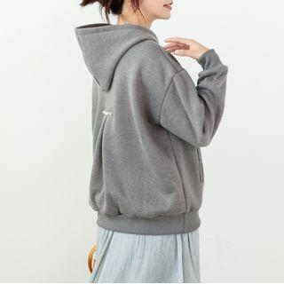 Plain Beaded Hoodie