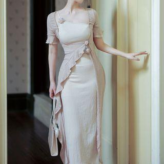 Short-sleeve Sheath Dress / Long-sleeve Sheath Dress