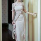Short-sleeve Sheath Dress / Long-sleeve Sheath Dress