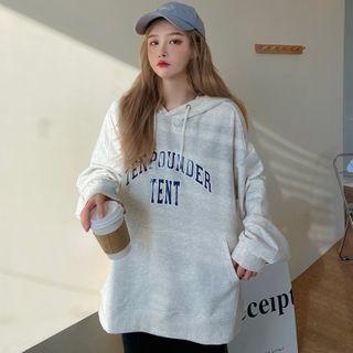 Long Sleeve Letter Printed Hoodie
