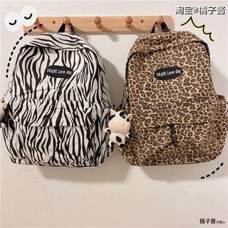 Applique Printed Backpack / Bag Charm / Set