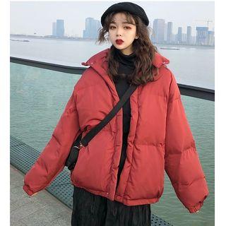 Padded Jacket / Pleated Skirt