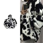 Cow Zip Hoodie