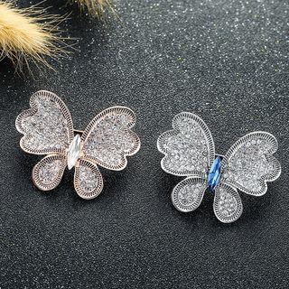 Butterfly Rhinestone Brooch