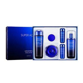 Missha - Super Aqua Ultra Water-full Basic Set (3 Types) : Toner 150ml + 30ml + Emulsion 130ml + 30ml + Cream 80ml + 10ml