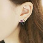 Flower Rhinestone Earrings