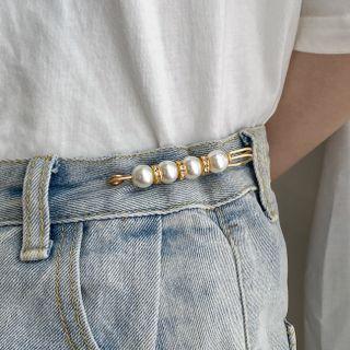 Faux Pearl Jeans Waist Adjuster / Set