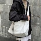 Plain Crossbody Bag White - One Size