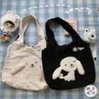 Furry Dog Tote Bag