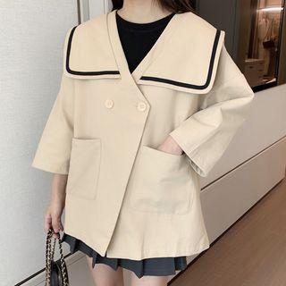 Two-button 3/4-sleeve Jacket