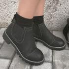 Stitching Ankle Boots