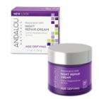 Andalou Naturals - Resveratrol Q10 Night Repair Cream 1.7 Oz 1.7 Oz