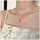 Pendant Necklace 2136 - Silver - One Size