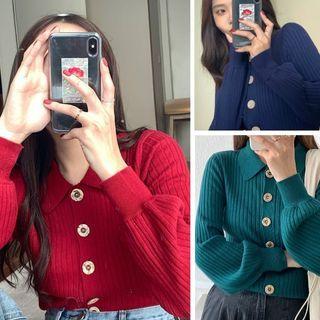 Long-sleeve Slim-fit Polo-shirt