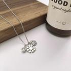 Snowflake Pendant Necklace As Shown In Figure - One Size