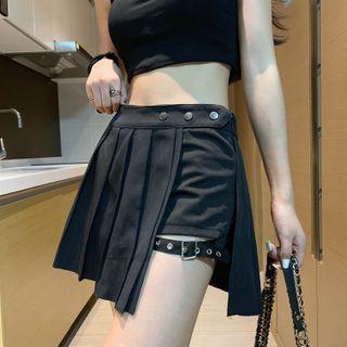 Halter Top / Pleated Skorts / Set