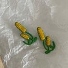 Alloy Plant Earring