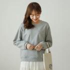 Pocket-side Boxy-fit Sweatshirt