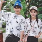 Couple Matching Floral T-shirt
