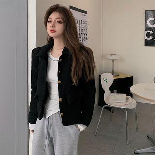 Buttoned Jacket / Top / Sweatpants