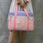 Color Block Carryall Bag