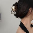 Flower Hair Claw Gold & Silver - One Size