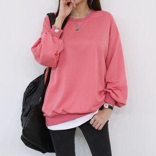 Multicolor Plain Sweatshirt