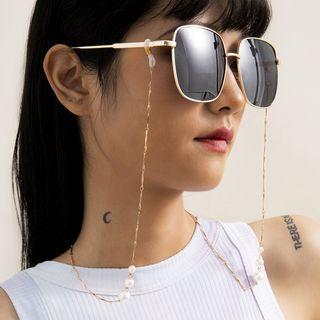 Faux Pearl Eyeglasses Retainer
