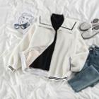 Fleece Zip Jacket / Mock Neck Long-sleeve T-shirt