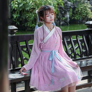 Embroidered Hanfu A-line Dress