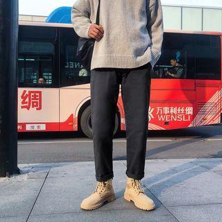 Drawstring Jogger Pants / Tapered Pants