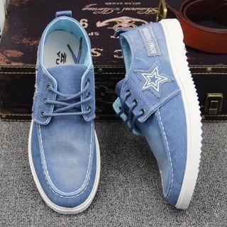 Star Denim Loafers