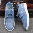 Star Denim Loafers