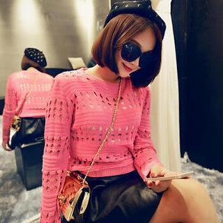 Cutout Sweater