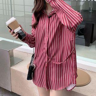 Striped Shirt / Scarf
