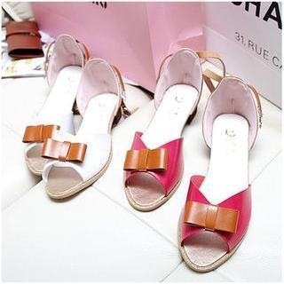 Bow Accent Sandals